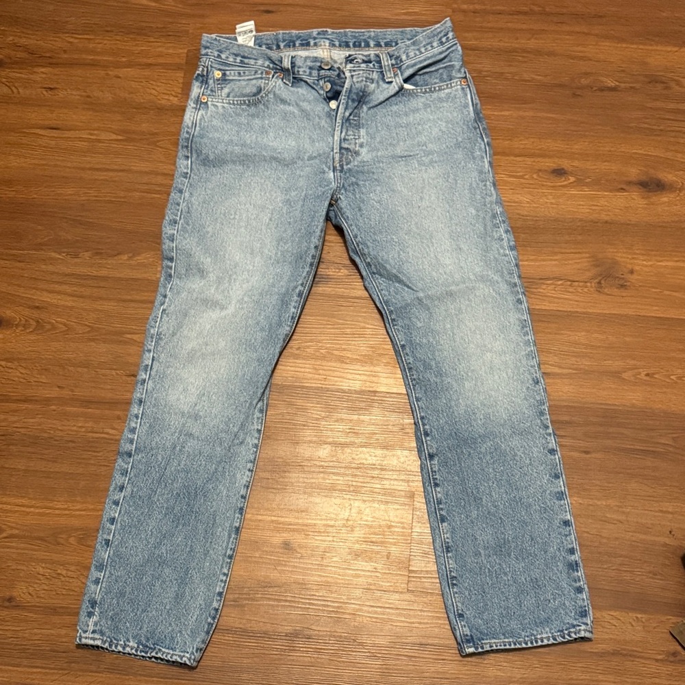 Levi's Classic Blue Straight Jeans 501